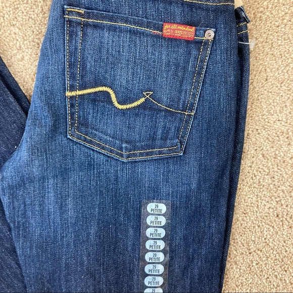 7FAM Boot Cut Maternity Jeans 29 Petite - Picture 11 of 15